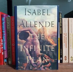 The Infinite Plan by Isabel Allende (hardcover book with cover)